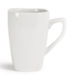 Whiteware Y108 Rounded Square Mugs 284ml (Pack of 12)