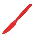 Image of DL114 Polycarbonate Knife Red (Pack of 12)