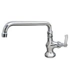 Image of AquaJet AJ-B-112L 1/2 Inch Sink Tap With Lever Control And Swivel Spout
