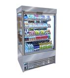 Image of SD75-120SHU-HC 1200mm Wide Stainless Steel Multideck Display Fridge With Roller Shutter
