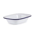 Enamel GM511 Pie Dishes Rectangular 180 x 135mm (Pack of 6)