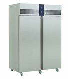 Image of EcoPro G2 EP1440L Medium Duty 1350 Ltr Upright Double Door Stainless Steel Freezer