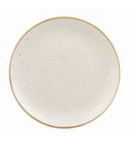 Image of DK520 Round Coupe Plates Barley White 185mm