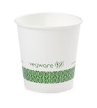 Image of LV-4 4oz Compostable Espresso Cups Single Wall 114ml / 4oz (Pack of 1000)