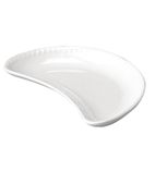 Churchill Buckingham White Crescent Salad Plate - P872