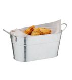 Mini GF249 Metal Food Bucket Rectangle