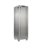 Compact R400 S 359 Ltr Upright Single Door Stainless Steel Fridge
