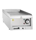 600 Series HT754 Electric Countertop Mild Steel Ribbed Plate Griddle