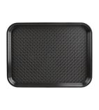 P507 Polypropylene Fast Food Tray Black 450(w) mm