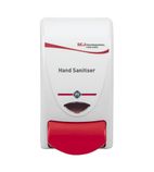 SA457 Hand Sanitiser Dispenser and 3 Unperfumed Foam Hand Sanitisers 1Ltr