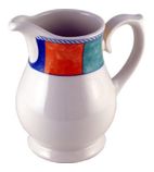New Horizons M845 Chequered Border Sandringham Jugs 280ml