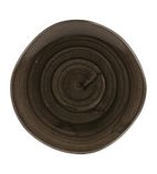 Churchill Stonecast Patina Round Trace Bowls Iron Black 253mm