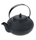 Image of GF189 Oriental Hobnail Teapot Black 850ml