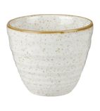 HC828 Round Chip Mugs Barley White Ripple 285ml / 10oz (Pack of 12)