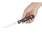 C134 Steak Knife - Black Handle (Pack of 12)