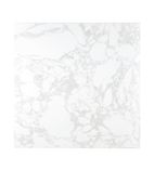 DC301 Square Marble Table Top White 600mm