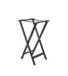 DK474 Black Wooden Tray Stand