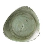 Patina FD866 Lotus Plates Burnished Green 254mm (Pack of 12)