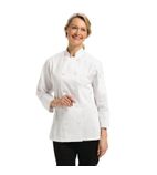 B138-L Marbella Ladies Executive Chef Jacket - White