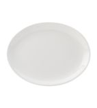 Titan Oval Plates White 210mm