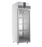 EcoPro G3 EP700G 600 Ltr Upright Single Glass Door Stainless Steel Display Fridge