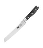 Tsuki Series 7 CF842 Bread Knife Black 8"