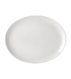 Image of Pure White DY321 Oval Plates 300mm (Pack of 18)