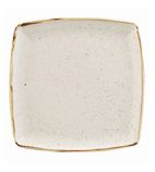 DK529 Deep Square Plates Barley White 260mm (Pack of 6)