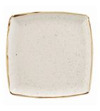 Image of DK529 Deep Square Plates Barley White 260mm