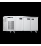 Xtra XR3H Medium Duty 435 Ltr 3 Door Stainless Steel Refrigerated Prep Counter