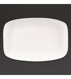 Image of X Squared DW340 Oblong Plates White 199 x 300mm (Pack of 6)