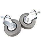 Image of AC679 Castors for Stainless Steel Trolleys (Pack of 2)