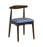 CX434 Austin Dining Chair Vintage with Helbeck Midnight Seat (Pack of 2)