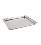 Image of K801 Stainless Steel 2/1 Gastronorm Tray 40mm