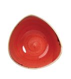 DB068 Triangle Bowls Berry Red 235mm (Pack of 12)