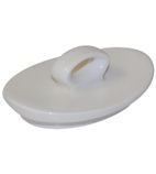 Image of Alchemy Ambience CC421 Lids For 710ml Teapots White (Pack of 6)