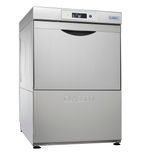 G500P 25 Pint Undercounter Glasswasher with Drain Pump & Detergent & Rinse Aid Pumps - 13A Plug In or Single Phase Hardwired