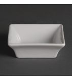 Y136 Miniature Square Dishes 75mm (Pack of 12)