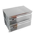 Image of VSWCD1S 210 Ltr 4 x 1/1GN Stainless Steel Dual Temperature Fridge / Freezer Drawers