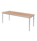 Image of GE962 Enviro Indoor Beech Effect Rectangle Dining Table 1800mm