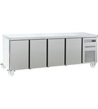 SPP-7-225-40 615 Ltr Stainless Steel 4 Door Refrigerated Counter