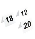Image of L982 Plastic Table Numbers 11-20
