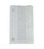 Image of Compostable VGLW6 Glassine Hot Food Bags with NatureFlex Window (Pack of 500)