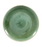 DF995 Round Coupe Plates Samphire Green 260mm