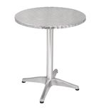 U425 Round Bistro Table Stainless Steel 600mm