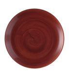 Patina Evolve FS883 Coupe Plate Red Rust 165mm (Pack of 12)