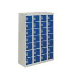 LR129038HBXX Personal Effects Locker 28 Door Blue Camlock