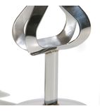 D1062 Table Number Stand Stainless steel 10cm