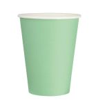 GP401 Single Wall Takeaway Coffee Cups Turquoise 340ml / 12oz (Pack of 50)
