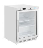 C-Series CZ785 150 Ltr Undercounter Single Glass Door White Display Fridge